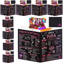 Một bộ Của Kích thước lớn 16th 18TH 21st 30th 40TH 50th Thứ 60 70TH 80TH 90th Màu hồng Vàng Vui vẻ Sinh nhật 3D Thiệp mừng , Với Màu hồng Mạ vàng Mặt trước Và 3D Màu hồng Vàng Con số Với A Thanh tú Phong bì Và Là Thích hợp Như A Tiệc sinh nhật Qủa tặng Đối với Cả hai Nam Và Hoàn hảo Đối với Tặng quà Đến Cha mẹ , Gia đình , Và - Hồng vàng - Xem 8