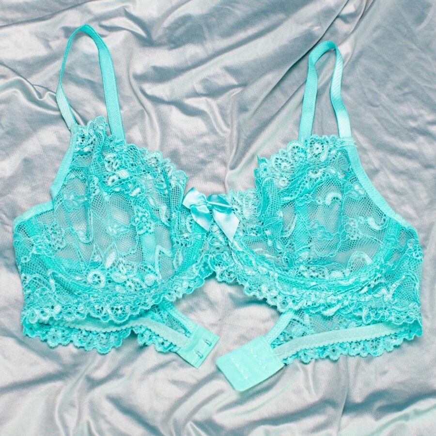 Women Bras & Bralettes - Màu xanh nhạt - Xem 1