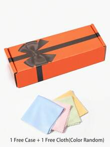 Girls Round Frame Fashion Glasses - Pink - View 6