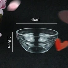 10 Peças Tigela De Óleo Essencial Para Máscara Facial De Acrílico, Ferramentas De Cuidado Da Pele De Maquiagem Facial, Tigela De Mistura De Beleza Diy, Aplicador De Salão