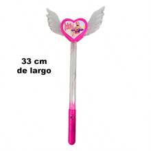 luli pampin vestido + varita de luz