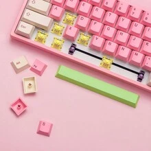 Akko 3068B Plus Mochi & Dango Hot-Swappable Mechanical Gaming Keyboard With Cherry PBT Keycaps, Wireless/Wired 65 Percent 68-Key RGB Keyboard, Compatible With  & Win - 3068B Plus (68-key) - View 2