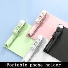 1pc Phone Tripod Selfie Stick 39" With Light Compatible With Bluetooth Remote, 360° Rotation Compatible With All Smartphone, There Is No Fill Light Pink - Pink Without Fill Light - View 4