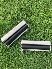 1 Peça, Máquina de Enrolar, Enrolador de Cigarro de Metal, Ferramenta Manual para Enrolar Cigarro de 70/78/110mm Preta, Equipamento Portátil para Fazer Cigarros, Acessórios para Fumar, Suprimentos Escolares