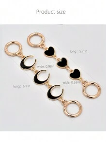 Bag Extender Chain Wallet Strap Extension Handbag Wallet Replacement Chain Suitable For Diy Handbag Wallet Making