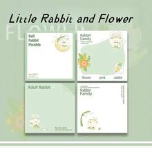 1 Miếng Hoa loa kèn Con thỏ Nàng tiên Tự nhiên & Phong cách tối giản Ghi chú dính Sách , Dành cho Cô gái & Sinh viên Bàn Có thể Và - Nhiều màu - Xem 1