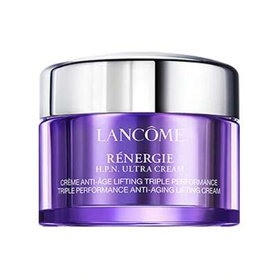 Lancôme Lancome [Mini] RENERGIE H.P.N. 300 Peptide Super Hydrating Cream 15ml, Infused With Hyaluronic Acid, 300 Peptides And Niacinamide - Reduces Lower Face Sagging, Wrinkles And Discoloration