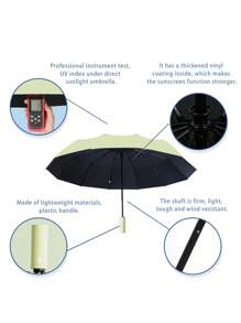 1pc Xiaomi 10 Bone Umbrella - Multicolor - View 3