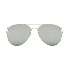 1PC Kính thời trang trẻ em cổ điển, Kính thời trang phủ màu, Kính thời trang trẻ em nhiều màu, Kính trẻ em, Lý tưởng làm quà tặng trẻ em - Bạc - Xem 10