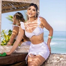 Women Bikini Sets - trắng - Xem 1