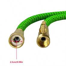 Expandable Garden Hose 3x Stretch Hosepipe For Plant Car Washing Cleaning Watering With High Pressure Spray Gun - Green Black - View 8