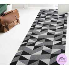 Carpet - Geométrico Preto - Xem 1