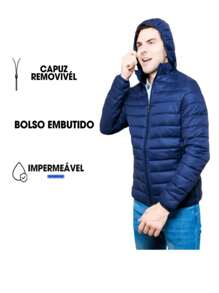 Men Jackets & Coats - 藍色 - 查看 3