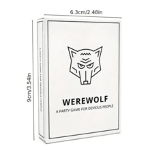 Werewolf: A Party Game For Devious People Werewolf Card Game A Party Game For Devious People - White - View 2