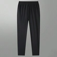 Nam Sấy khô nhanh Quần thể thao Với Đàn hồi Cổ tay áo , Mới Dệt Mỏng Thoáng Khí Thể thao & Giải trí Quần - màu đen - Xem 2