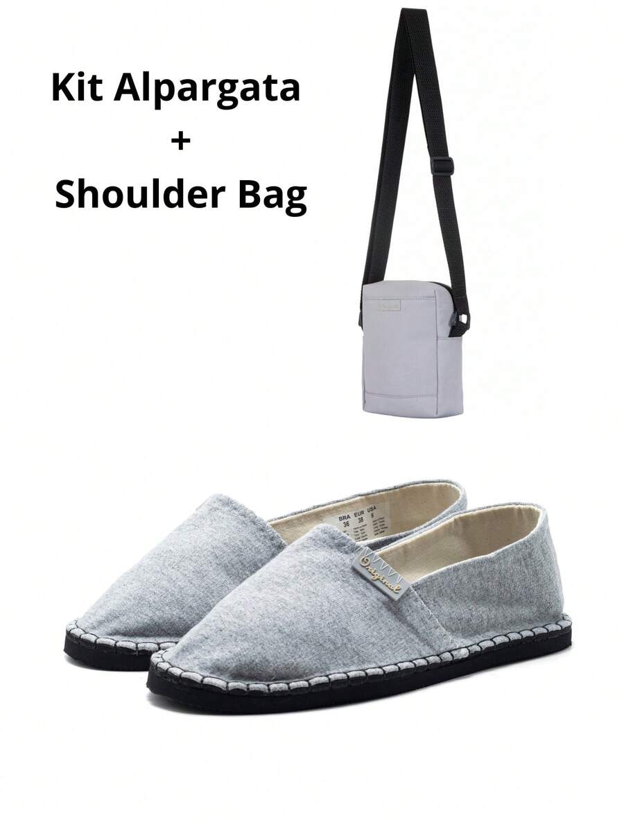 Women Flats - 灰色 - 查看 1