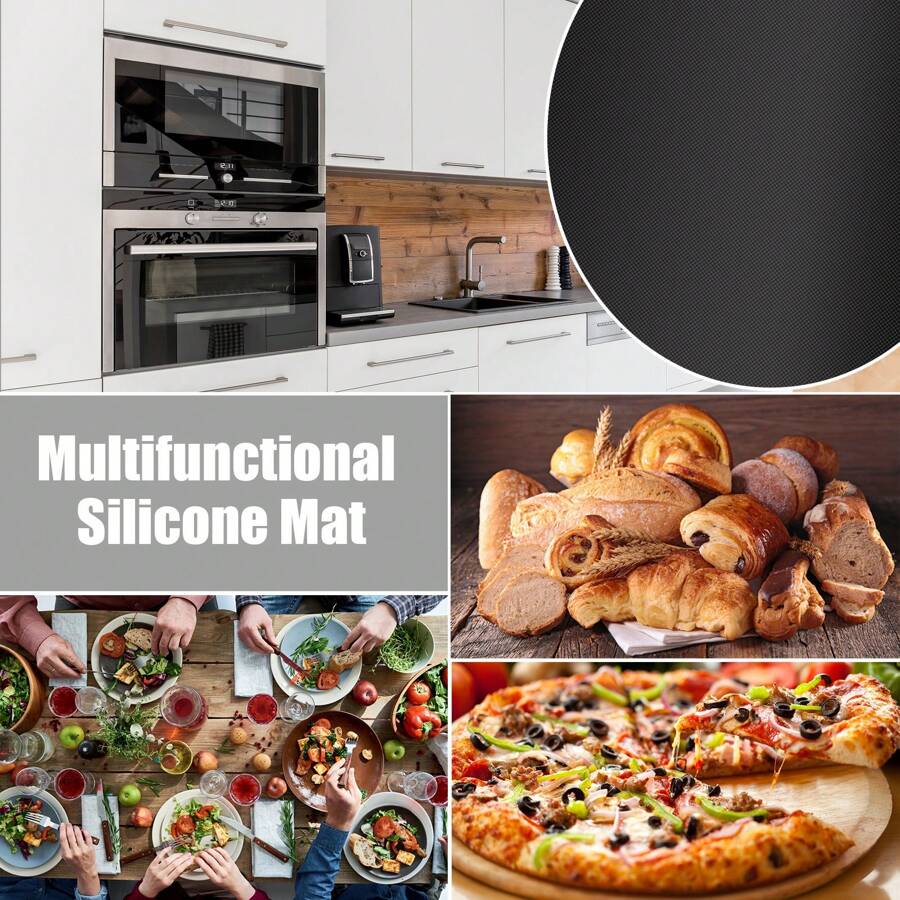 Induction Cooker Cover Silicone Induction Cooker Mat Large Nonstick