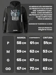 Moletom Casaco California Onda Blusa Canguru