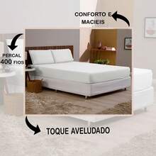 Fitted Sheets - trắng - Xem 4