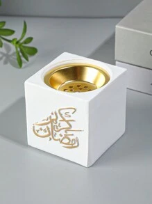 1 个立方树脂香薰炉，适用于家庭、办公室、瑜伽工作室装饰和香薰，可用作乔迁、毕业、返校礼物和其他节日礼物