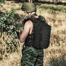 Men Functional Backpacks - 黑色 - 查看 2