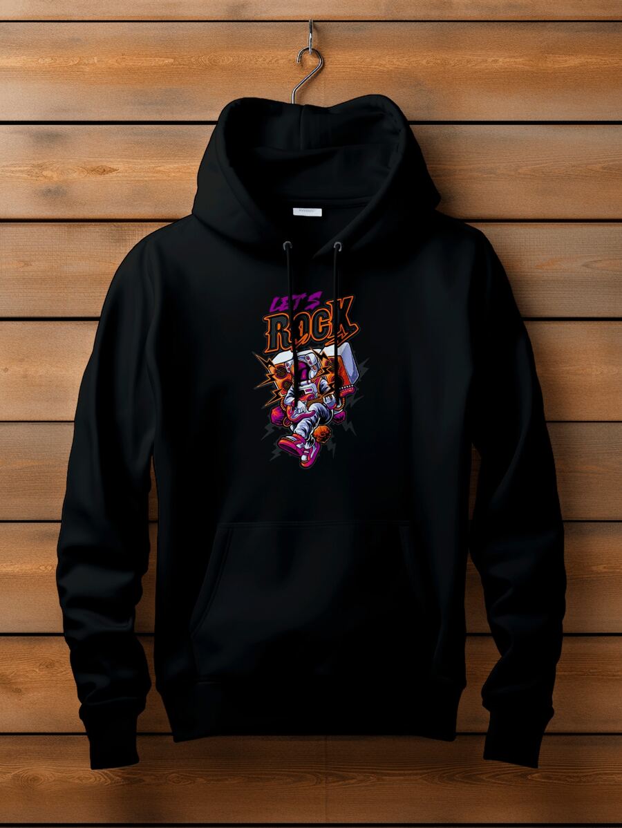 Men Sweatshirts - màu đen - Xem 1