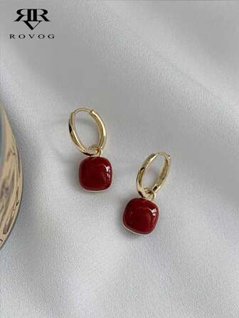 1 par Fransk vintage Stil Fashionabel Elegant Personligt anpassad Dagligt slitage Örhängen För kvinnor