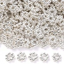 200pcs/Set 6mm Flower Spacer Bead Golden CCB Snowflake Loose Spacer Beads For Jewelry Making DIY Bracelet Supplies - Snowflake - View 8