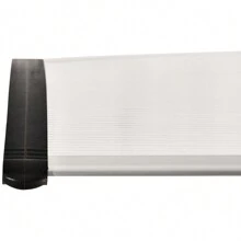 Outsunny 75x120cm Pensilina Tettoia per Balcone Porta e Finestra Impermeabile e Anti-UV in Policarbonato per Esterni - Tagli Unica - Visualizzare 5