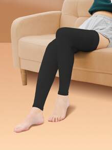 Cofoe 1 Pair Compression Socks Level 2 Over Thigh Sock 23-32 MmHg Pressure Open Toe Leggings Compression Stockings For Men Women