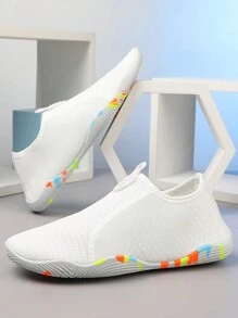 Outdoor Youth Water Shoes For Boys, Quick-Drying Soft Sandals For Summer Beach, Wading And Canyoning - White - View 1