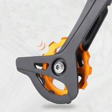 1pc Black Aluminum Alloy Bike Rear Derailleur Wheel, Bearing Anodic Cnc 11t Chain Guide Pulley For Mountain Cycling Equipment
