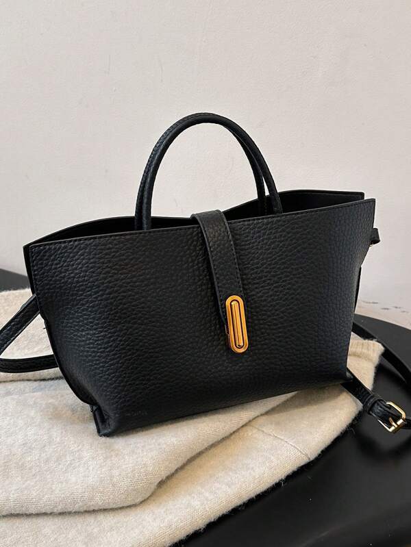 Vintage Style Small Handheld Basket Bag For Women, New Spring/Summer Fashionable Rare Design Bucket Bag, Shoulder And Crossbody Bag