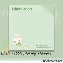 1 Miếng Hoa loa kèn Con thỏ Nàng tiên Tự nhiên & Phong cách tối giản Ghi chú dính Sách , Dành cho Cô gái & Sinh viên Bàn Có thể Và - Nhiều màu - Xem 14
