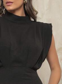 Women Long Dresses - màu đen - Xem 3