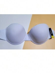 3 brasier strapless coobie intimates sujetador espalda transparente colores basicos - Multicolor - Ver 5