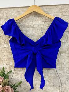 olinka modas Women Tops - Royal Blue - View 2