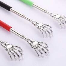 1 Piece, Retractable Stainless Steel Back Scratcher, Random Color, Back Scratcher, Back Massager - Multicolor - View 3