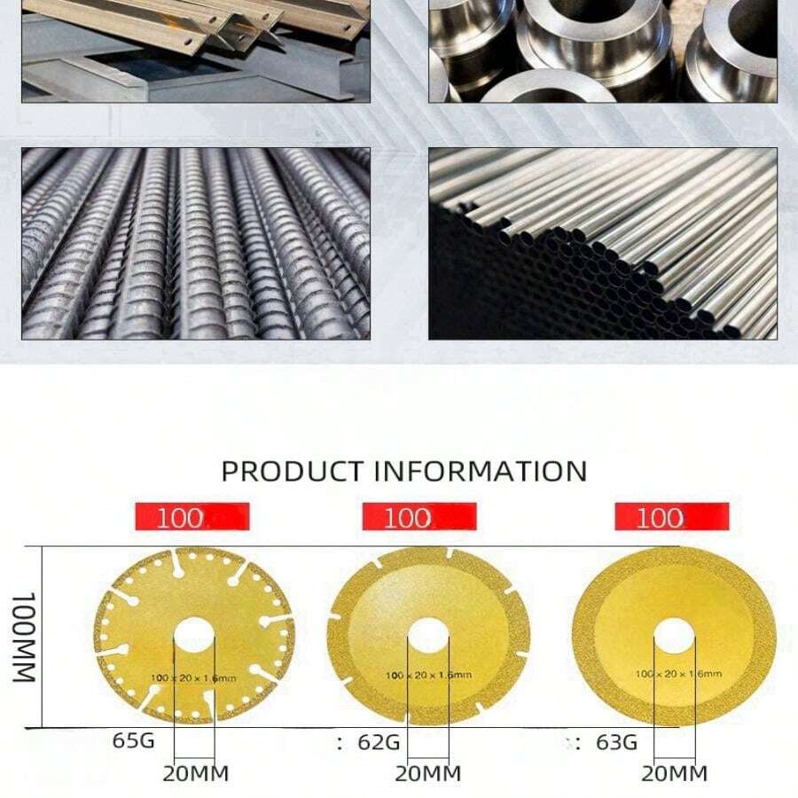 Angle Grinder Metal Cutting Blade Cutting Disc, Grinder And Welder Tool, Cast Iron Cutter