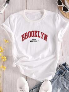 Women T-Shirts - 白色 - 查看 2