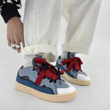 Unisex Couple's Casual Sports Board Shoes, Fashionable Sneakers For Outdoor Activities