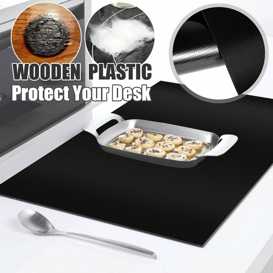 Induction Cooker Cover Silicone Induction Cooker Mat Large Nonstick