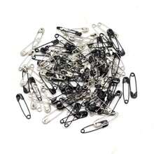 1 Boîte De 120 Pièces Assortiment De Couleur De Bonbon Épingles De Sûreté Avec Petite Boucle Et Aiguille Pour Broche D'ornement