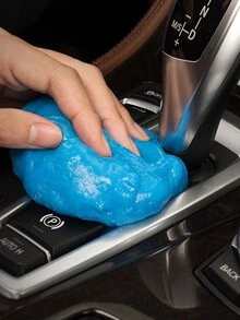 1pc Multi-Functional Crystal Cleaning Gel For Keyboard Cleaning And Dust Removal - Blue - View 3