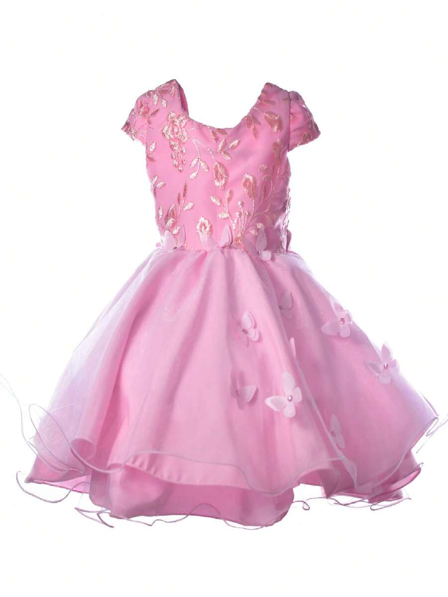 Young Girls Dresses - 淺粉色 - 查看 1