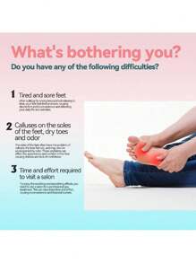 1盒/6入玫瑰油海鹽泡腳球,滋潤、修復、去角質、排毒、磨砂、清潔足部 - 彩色 - 查看 7