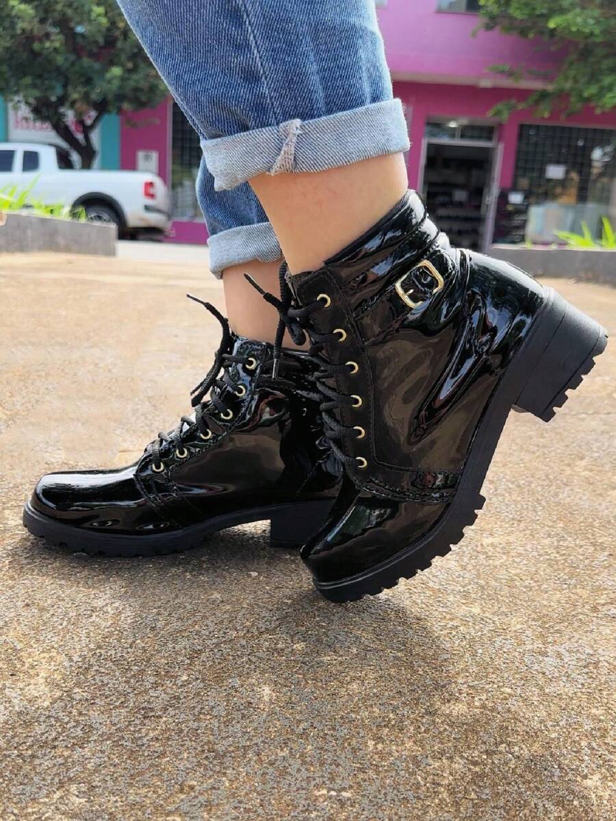 Women Ankle Boots & Booties - màu đen - Xem 1