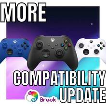 Brook Wingman XB Support PS5 Xbox Series X/S PS4 PS3 Xbox One Xbox 360 Xbox Elite 1 Xbox Elite 2 Switch Pro Controllers On Xbox Series X/S Xbox One Xbox 360 Xbox Adapter Turbo And Remap - Black - View 4