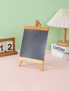 16 英寸 X29 英寸木制画架展示黑板，适用于家庭、办公室、咖啡店、餐厅、酒吧、超市、价格标签。提高儿童绘画能力的最佳圣诞礼物 - 彩色 - 查看 3