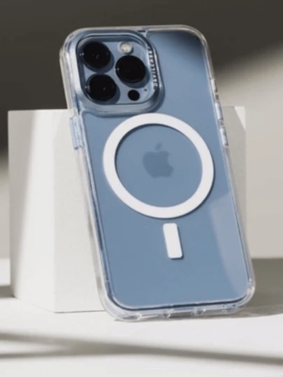 Capa Magnética Compatível com iPhone Capinha Case Magnética Compatível com iPhone 11/ 12 / 13 / 14 PRO Max Para Carregamento Sem Fio